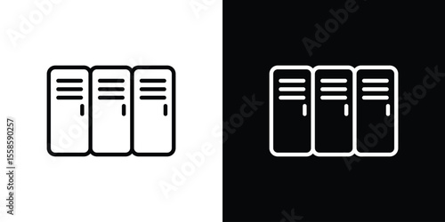 Locker icon vector, Symbol, logo illustrations