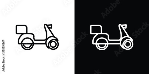 Food delivery icon vector, Symbol, logo illustrations