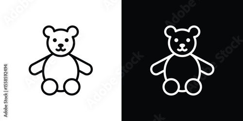 Diminishing returns icon. Isolated object on a black and white background.