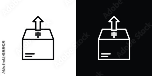 Bungee jumping icon. Isolated object on a black and white background.