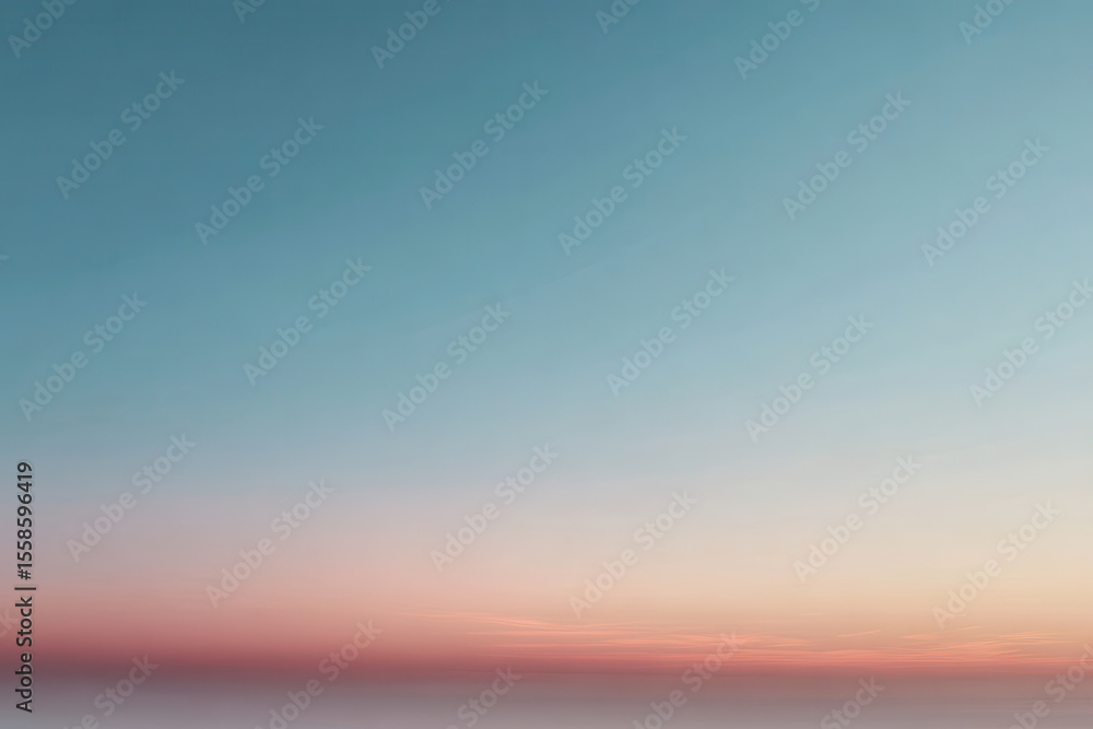 serene sky gradient transitioning smoothly from light blue to soft pink creating tranquil atmosphere serene sky gradient transitioning smoothly from light blue to soft pink creating tranquil atmosphere