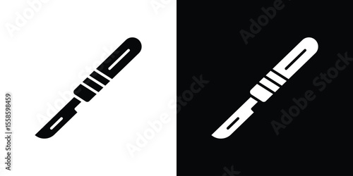 Scalpel icon vector, Symbol, logo illustrations