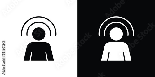 Brand awareness icon vector, Symbol, logo illustrations