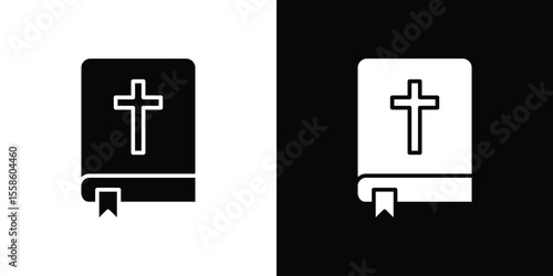 Bible icon vector, Symbol, logo illustrations