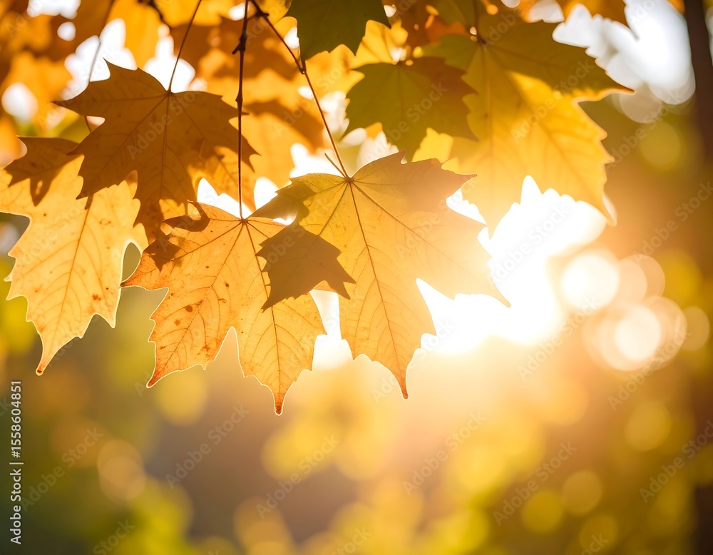 Autumn leaves bathed in sunlight (1) Autumn leaves bathed in sunlight (1)