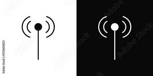 Antenna icon vector, Symbol, logo illustrations