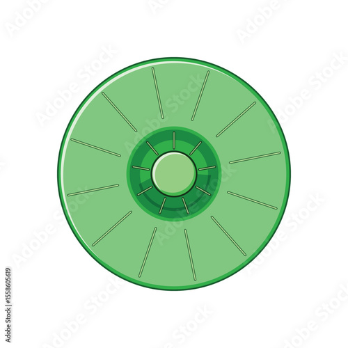 stretch silicone food cover cartoon vector illustration