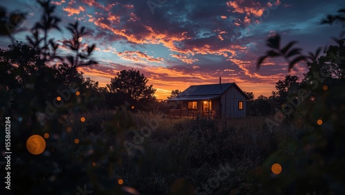 Cottage Log cabin Farm Off grid living Short term rentals co Farmhouse Shed Renting Home Thumbnail Hosting core Hostfully Evening Barn House Prairie fire shortlets heic The cottagecore Camp Sunrise P