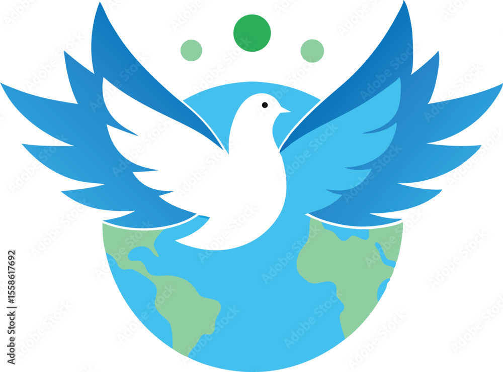 Fototapeta premium bird dove pigeon peace animal