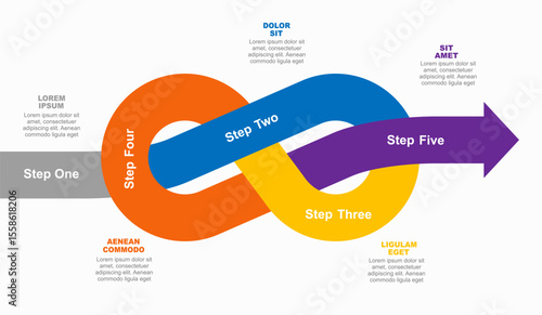 Infographic design template with place for your data. Vector illustration.