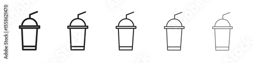 Stomach with Liquids icon Vector illustration in solid and black and white. EPS10