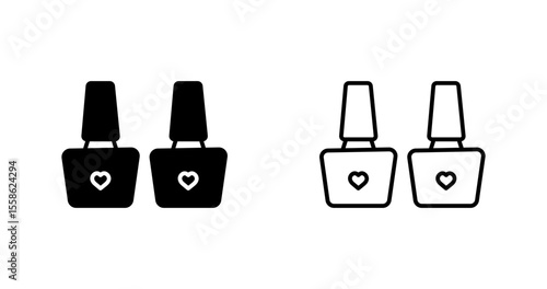 Nail Polish Vector Icon