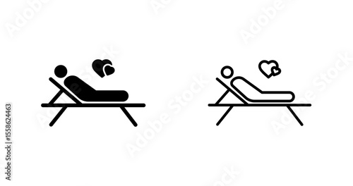 Relaxation Room Vector Icon