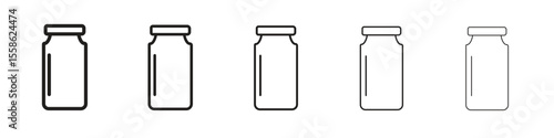 Jar icon vector, Symbol, logo illustrations