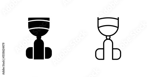 Eyelash Curler Vector Icon