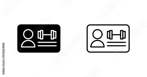 Gym Membership Vector Icon