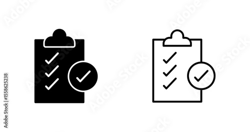 Cleaning Checklist Vector Icon