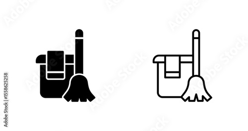 Cleaning Supplies Vector Icon
