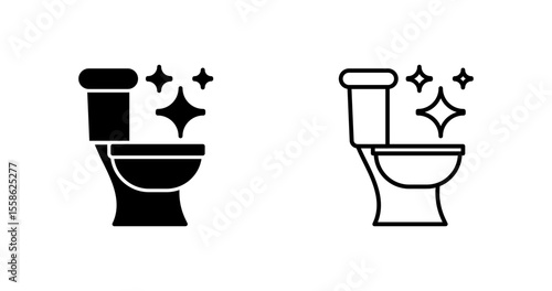 Bathroom Cleaning Vector Icon