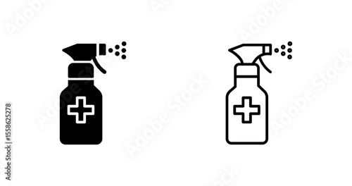 Disinfectant Vector Icon
