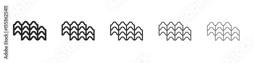 Graphene icon Vector illustration in solid and black and white. EPS10