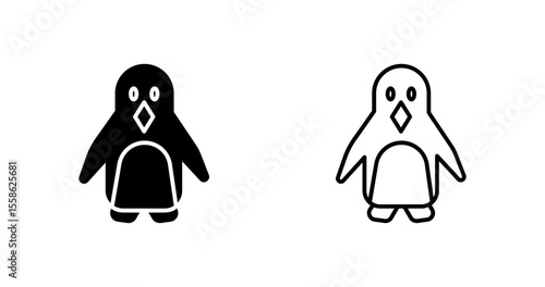 Penguin Vector Icon