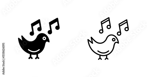 Birdsong Vector Icon