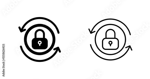 Secure Access Vector Icon