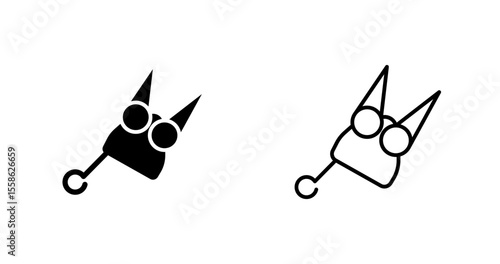 Self-defense Keychain Vector Icon