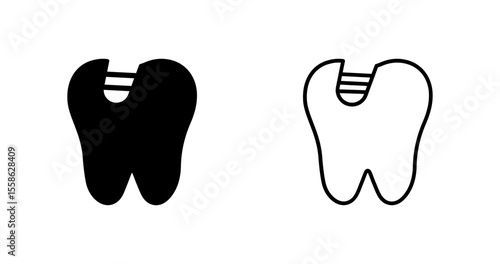 Tooth Decay Vector Icon