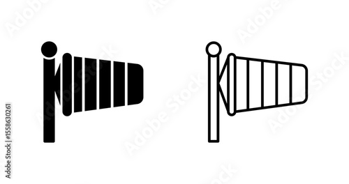 Wind Speed Vector Icon