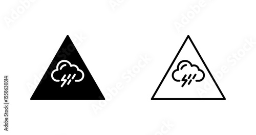 Weather Warning Vector Icon