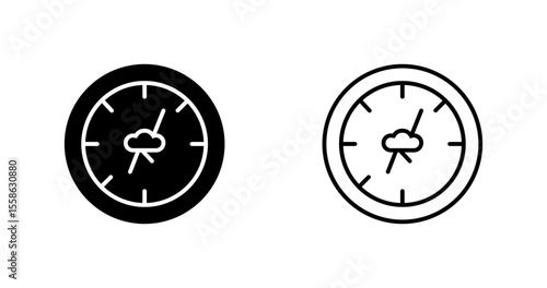 Weather Watch Vector Icon