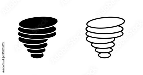 Tornado Vector Icon