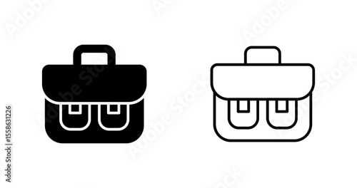 Teacher Bag Vector Icon