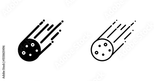 Asteroid Vector Icon