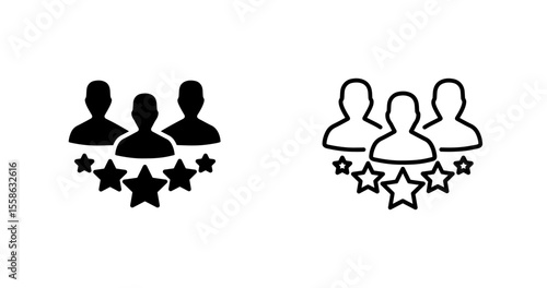 Client Testimony Vector Icon