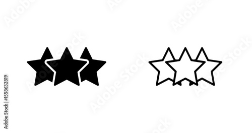 Star Ratings Vector Icon