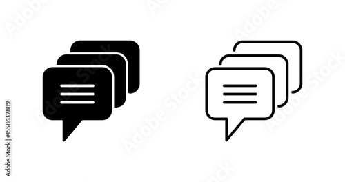 Comments Vector Icon