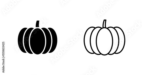 Pumpkin Vector Icon