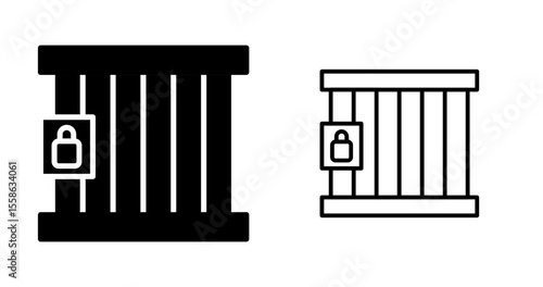 Jail Cell Vector Icon