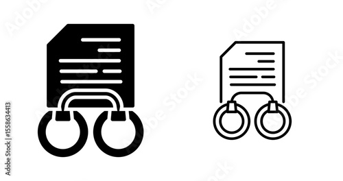 Lawful Arrest Vector Icon