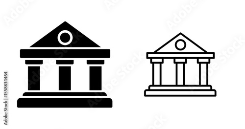 Courtroom Vector Icon
