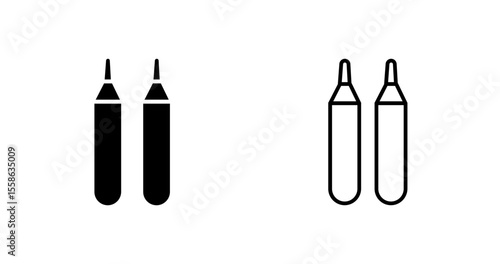 Pastels Vector Icon
