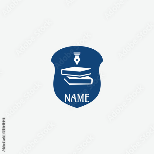 3762 educational logo school college university learning institute book academy organization