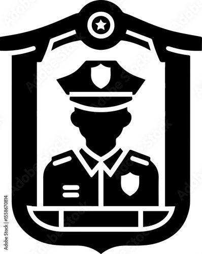 Police Station Building Icon