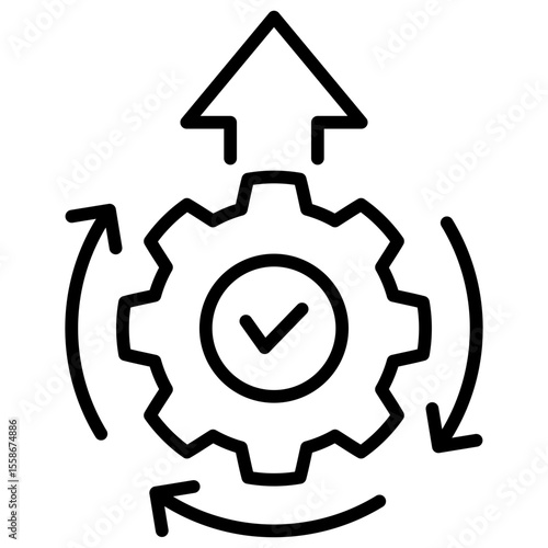 Improve Line Icon