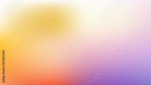 Autumn color gradation with blurred soft color gradients. Vector gradient background illustration