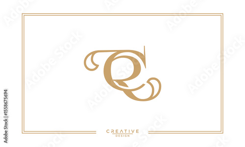 CR, RC, C, R, Abstract Letters Logo Monogram