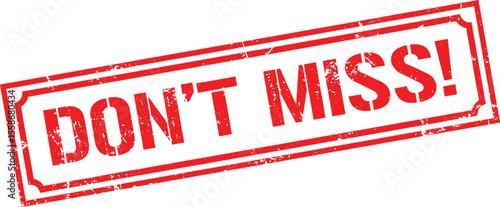 Grunge stamps don't miss